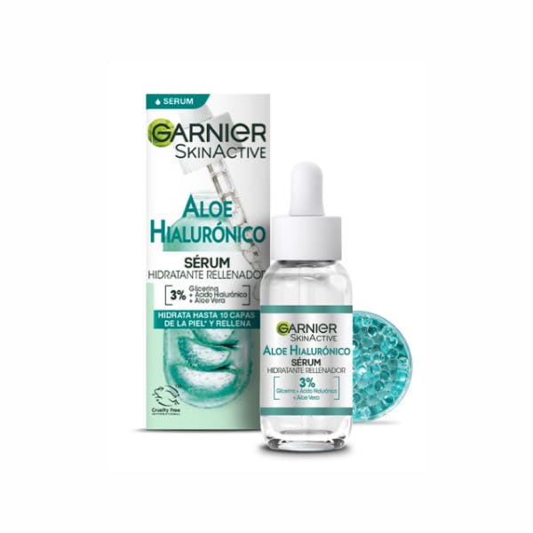 Serum Ácido Hialurónico y Aloe GARNIER 30ml Mousse limpiadora NeSk