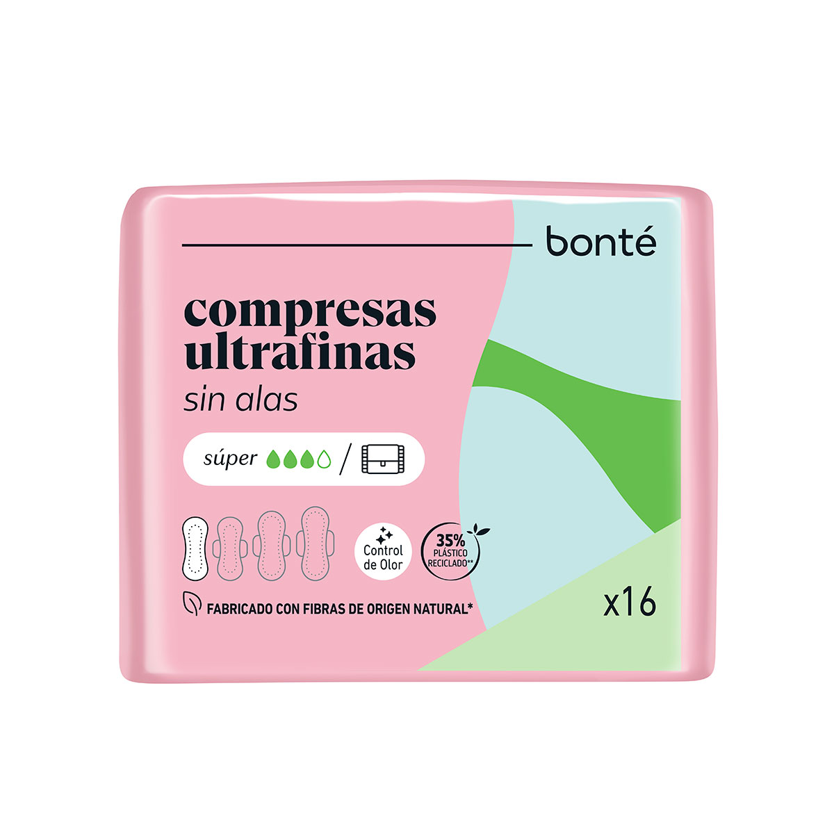 Compresa Ultra Normal sin alas 16 uds